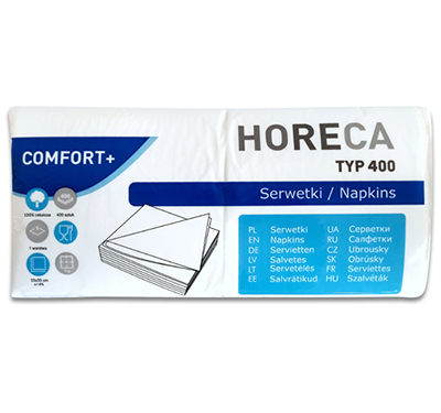 Serwetki HORECA COMFORT+ TYP 400/19